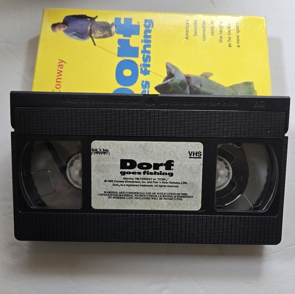 Dorf Goes Fishing VHS Starring Tim Conway - Picture 3 of 3